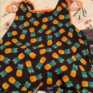 Flowy Pineapple Tank